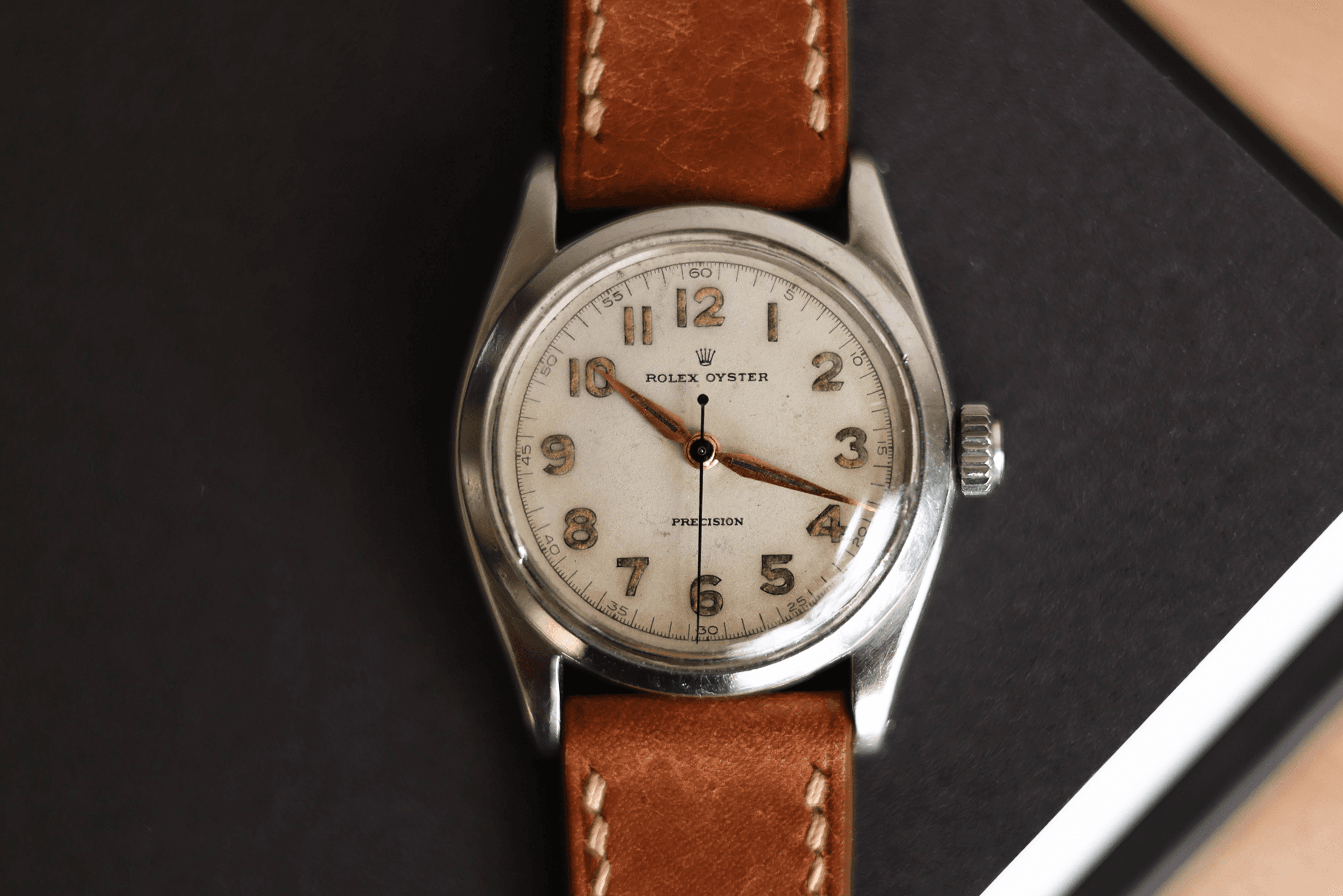 No Reserve: 1956 Rolex Precision 6420