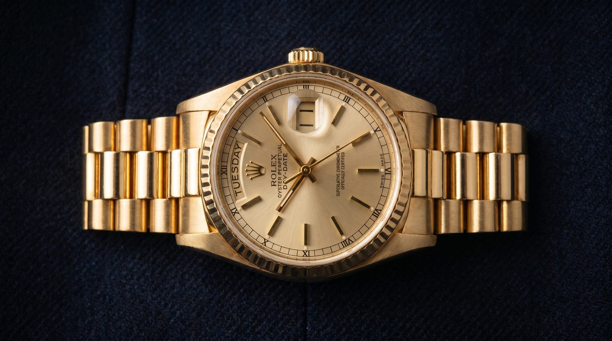 Rolex Day-Date 18038 hero image